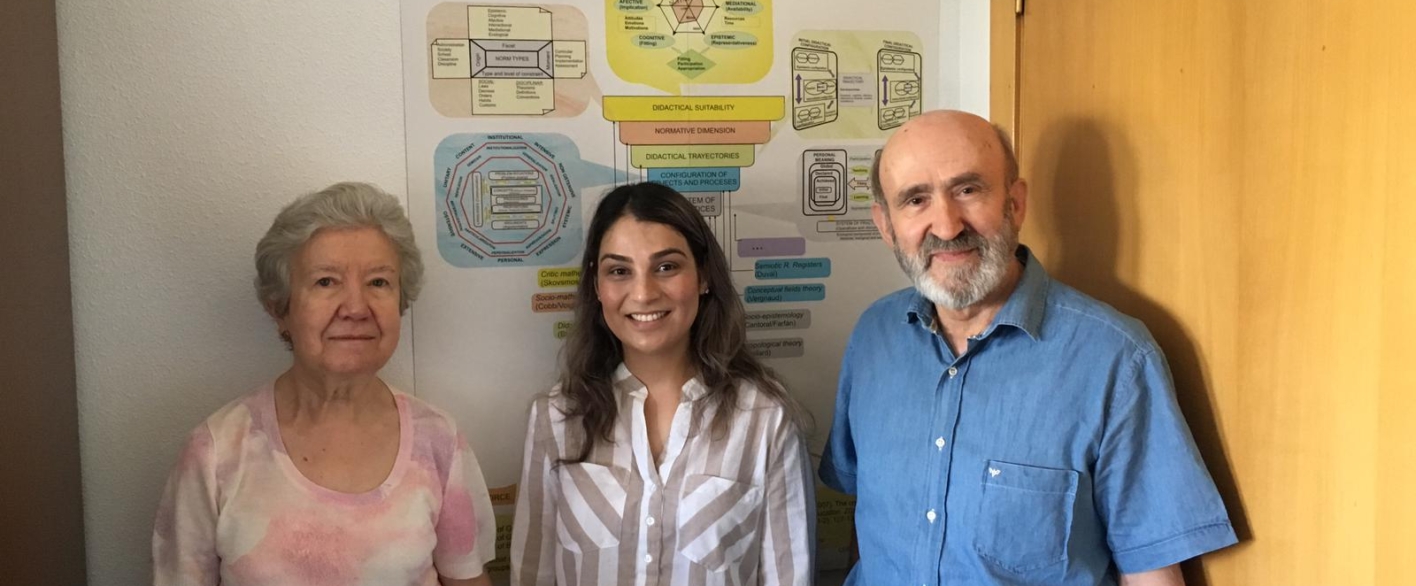 Estudiante del Doctorado en Educación Matemática realiza estancia en la Universidad de Granada