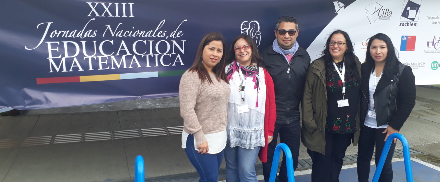 Exitosa participación del equipo de investigación sobre Educación Matemática (Edumat-ULagos) en las Jornadas Nacionales de la SOCHIEM