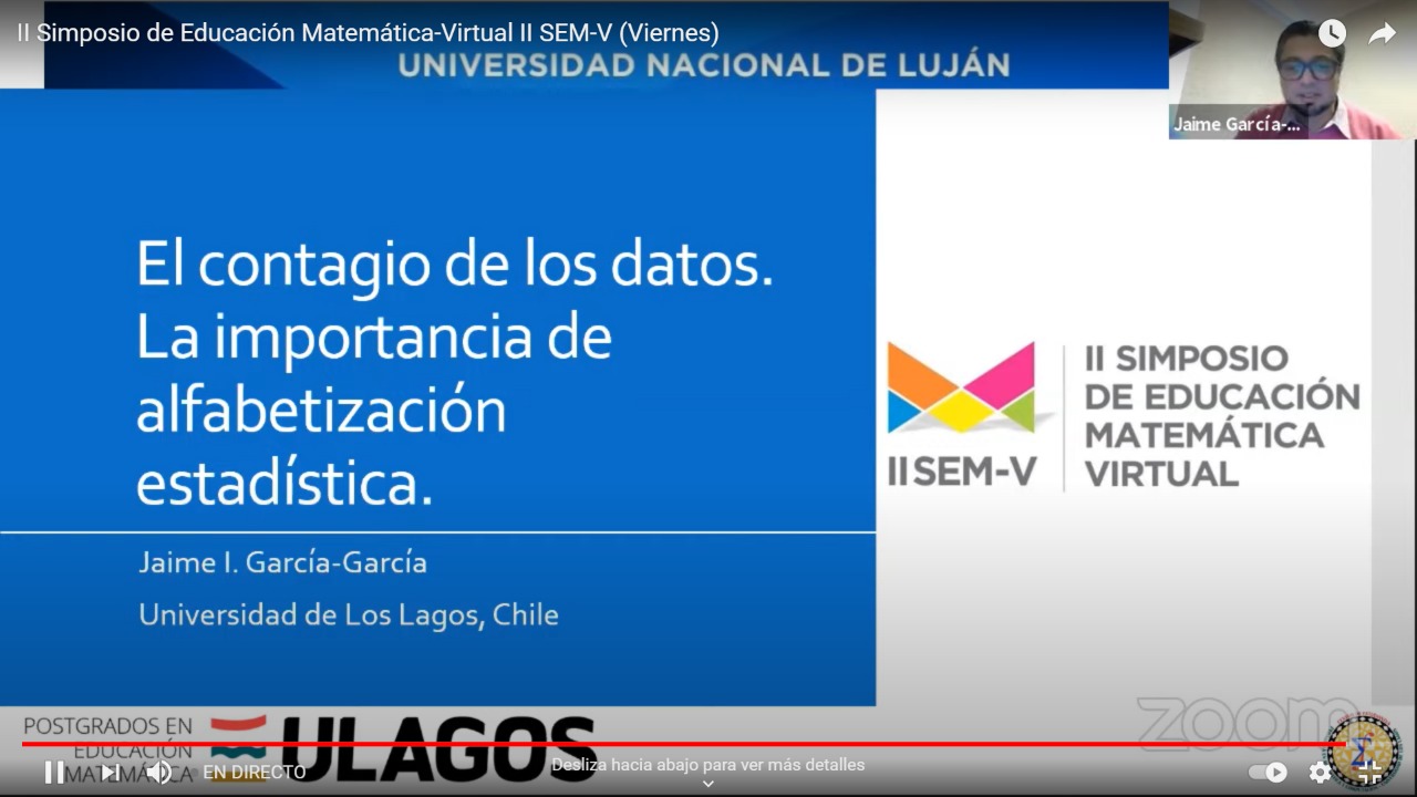 Académico participa en en II SEM-V