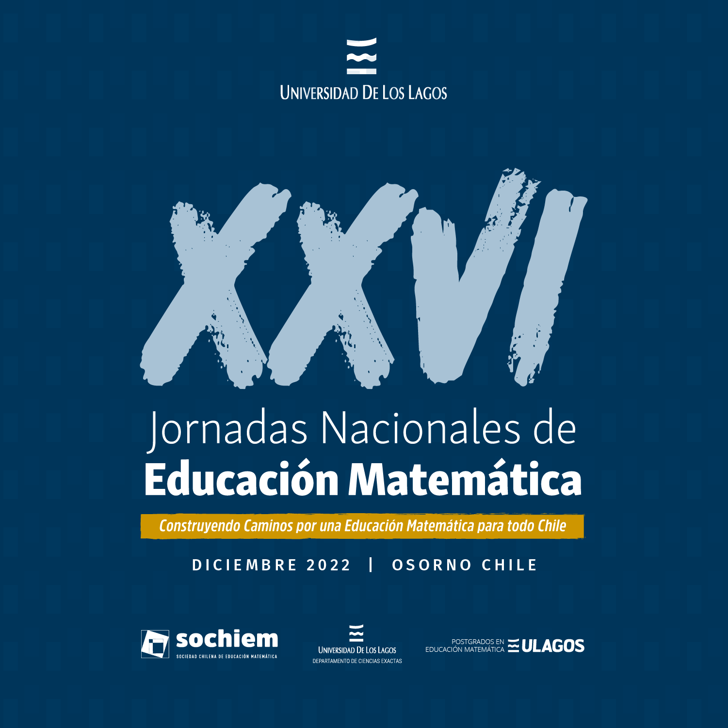 Universidad de Los Lagos organizará la Jornada Nacional de Educación Matemática – SOCHIEM