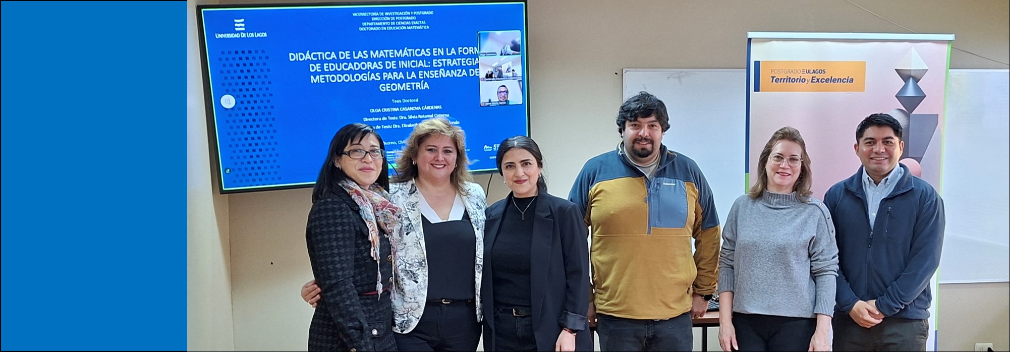 Nueva doctora en Educación Matemática en la Universidad de Los Lagos