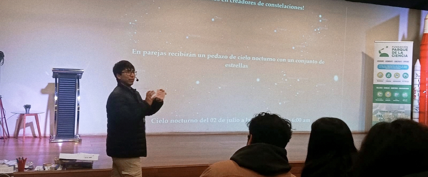 Investigadores vinculados a la ULagos desarrollaron taller para profesores en importante encuentro nacional de educación astronómica